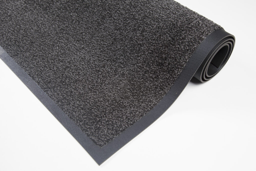 tapis d'entrée nylon et caoutchouc